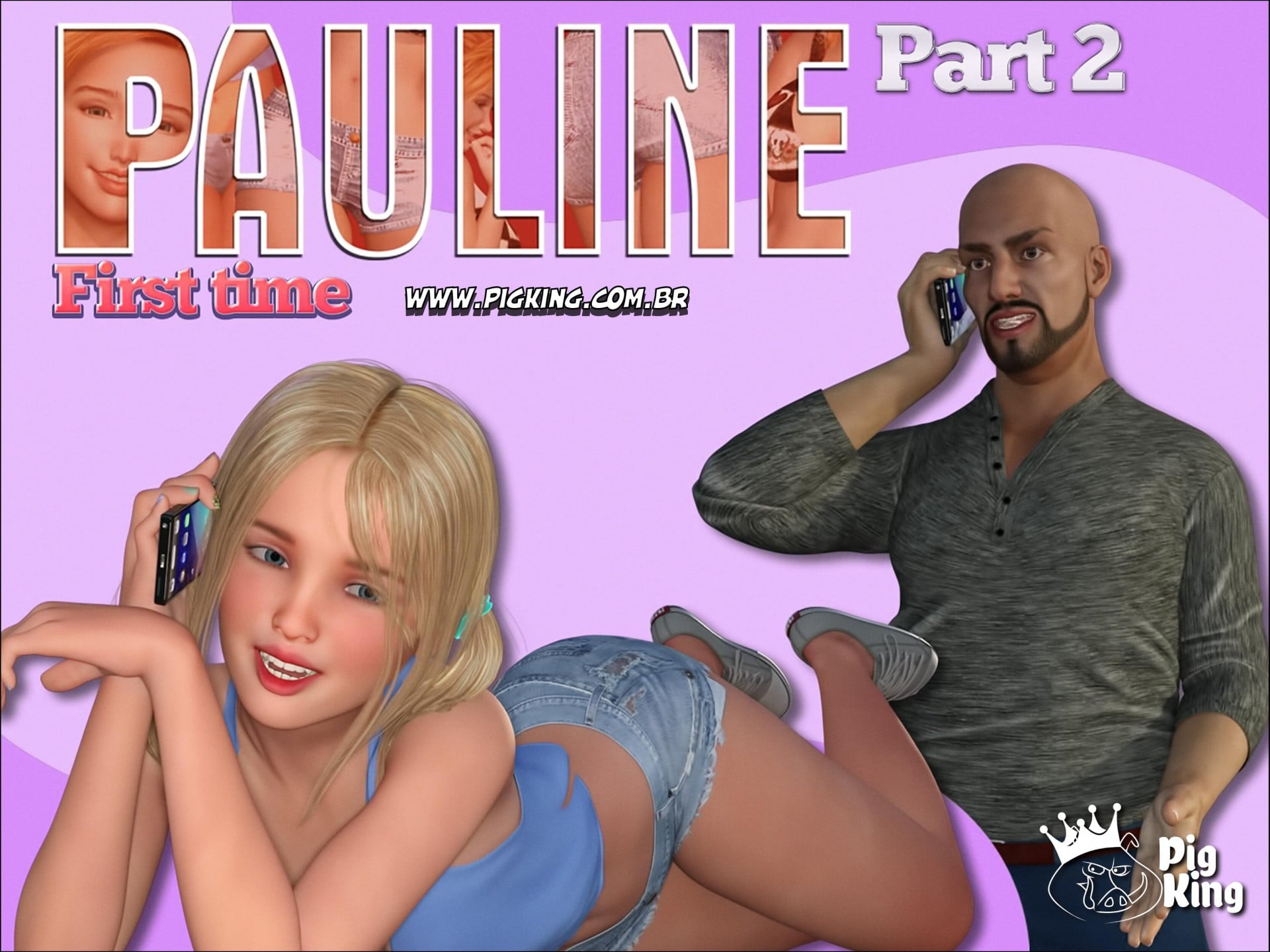 First Time Part 2 – (PigKing Dedicated Daughter)