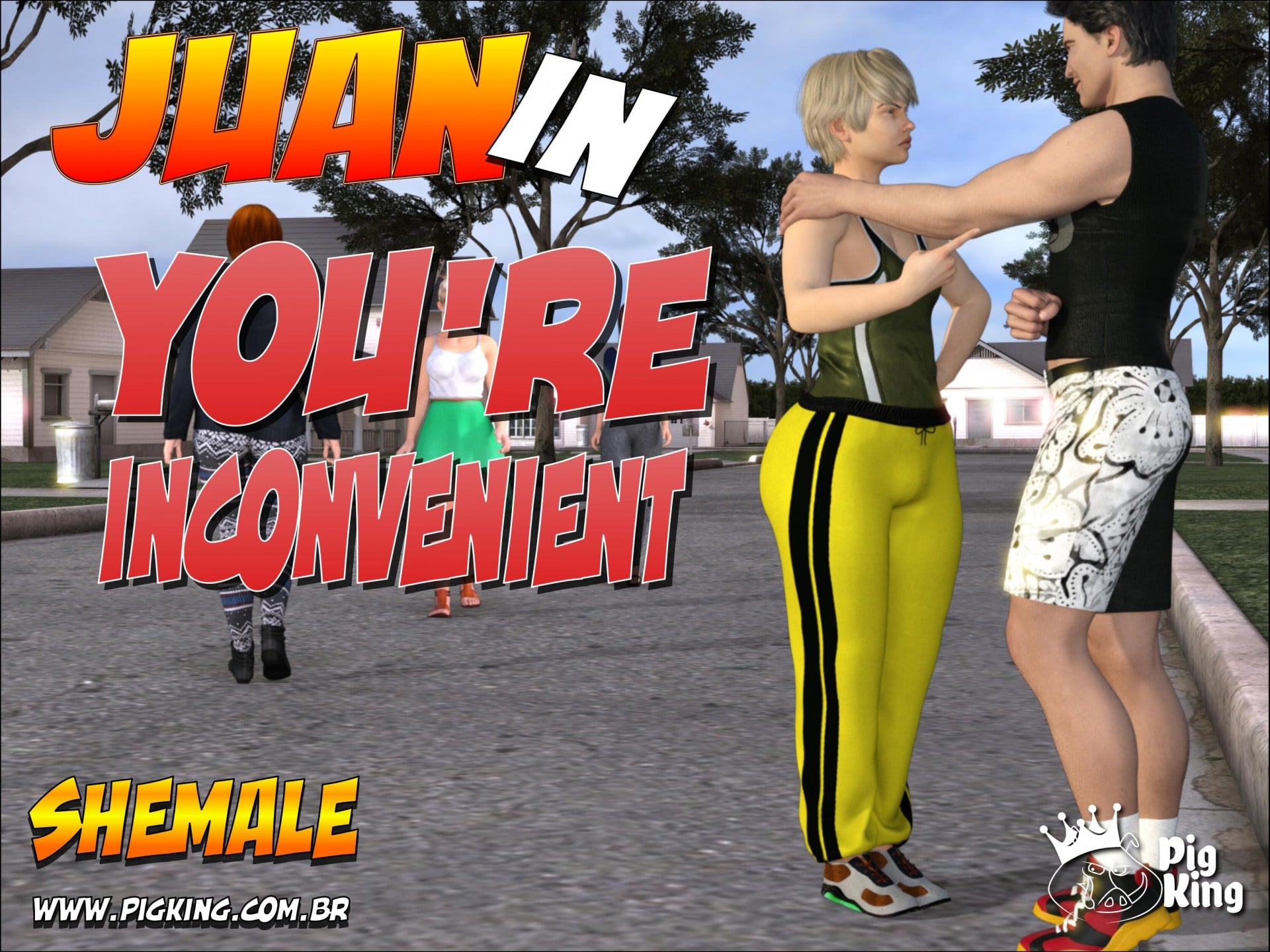 Juan in You’re Inconvenient – PigKing Shemale