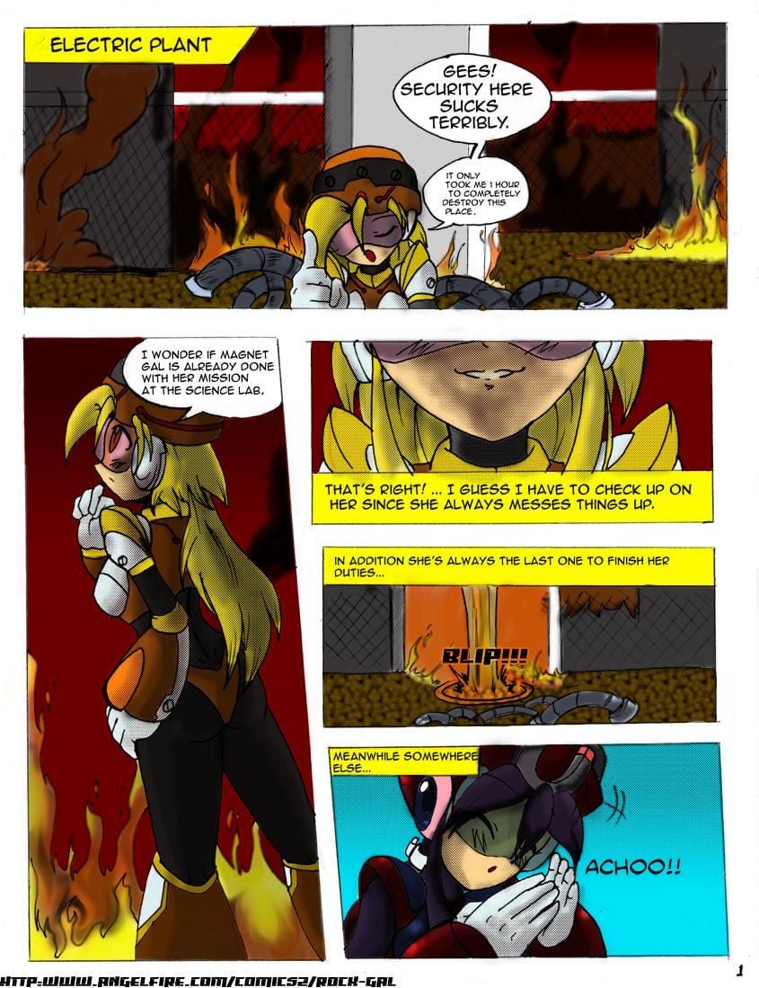 Rock-Gal #5 – Megaman by VCampan
