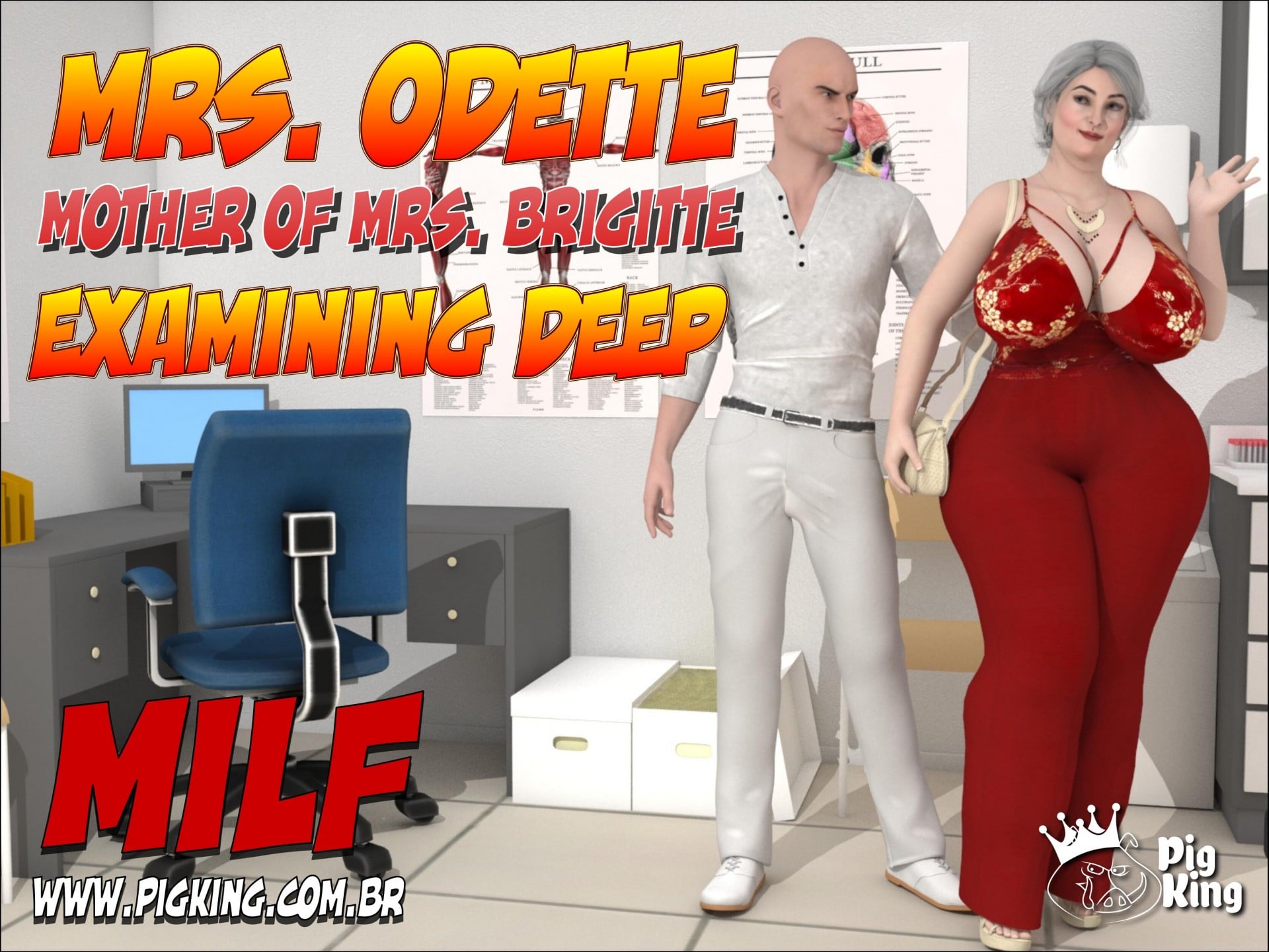Mother of Mrs. Brigitte – Examining Deeply (PigKing)