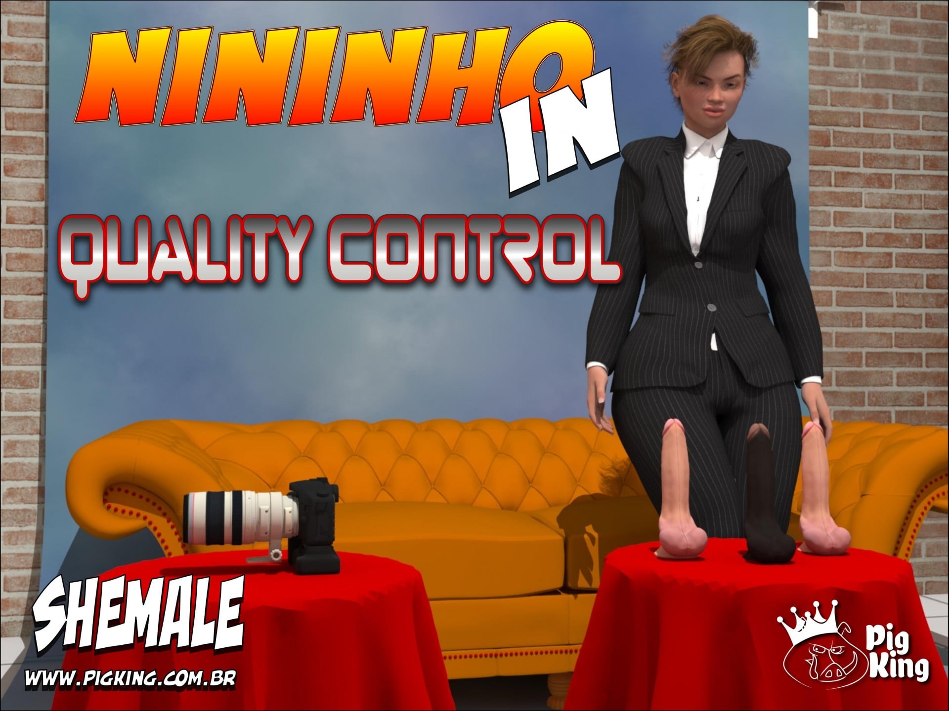 Nininho in Quality Control – PigKig Shemale