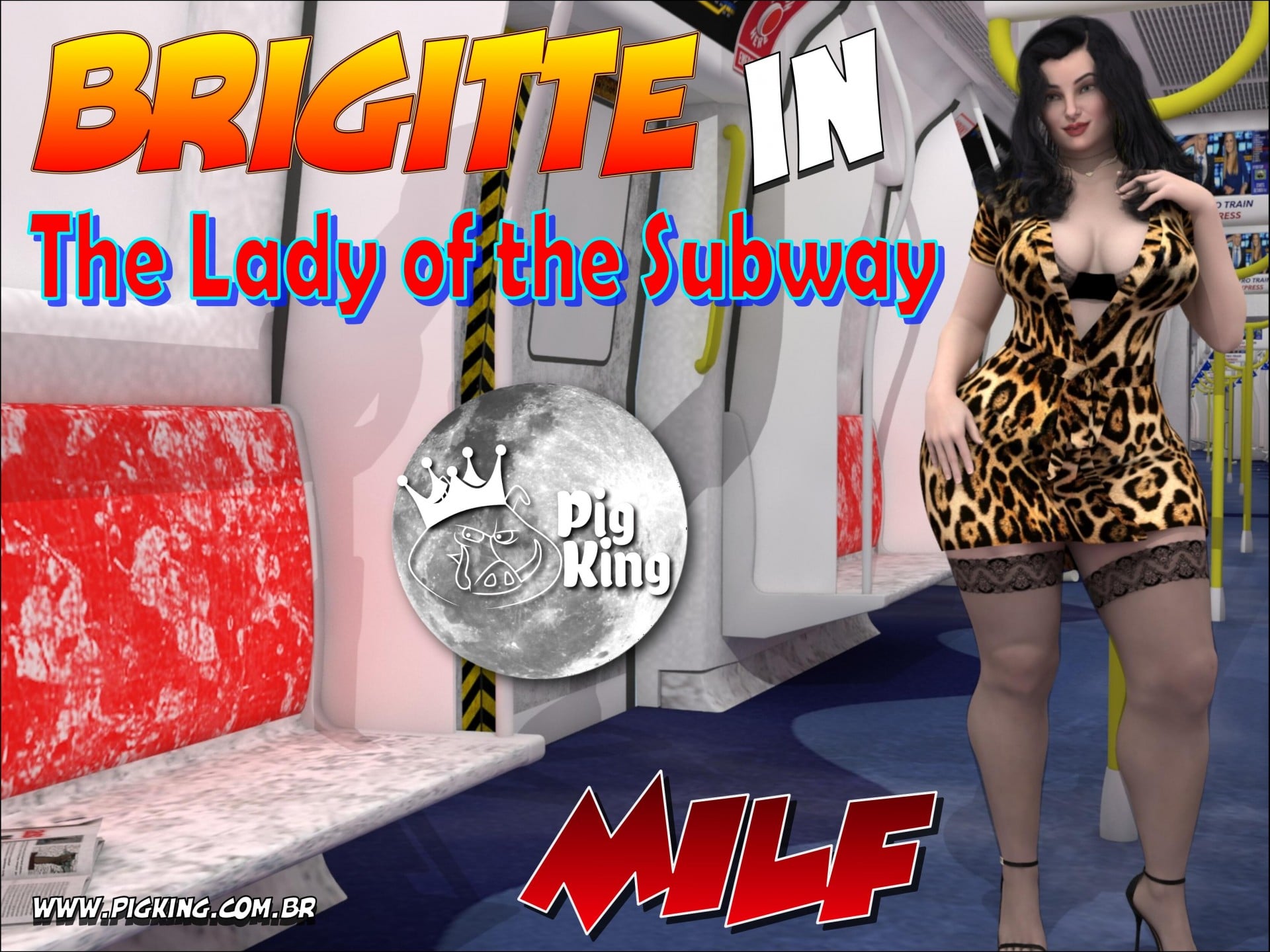 Brigitte in The Lady of the Subway – PigKing Milf