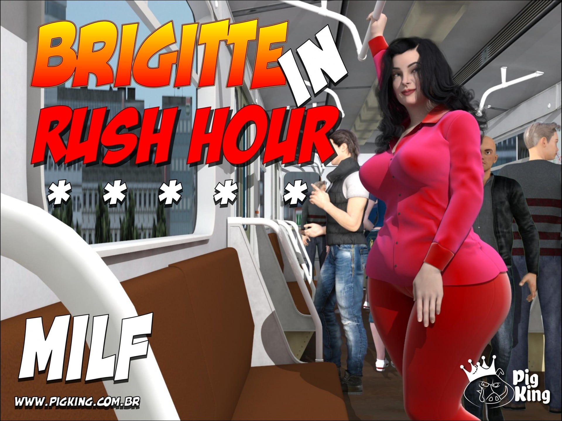 Brigitte in Rush Hour – PigKing Milf