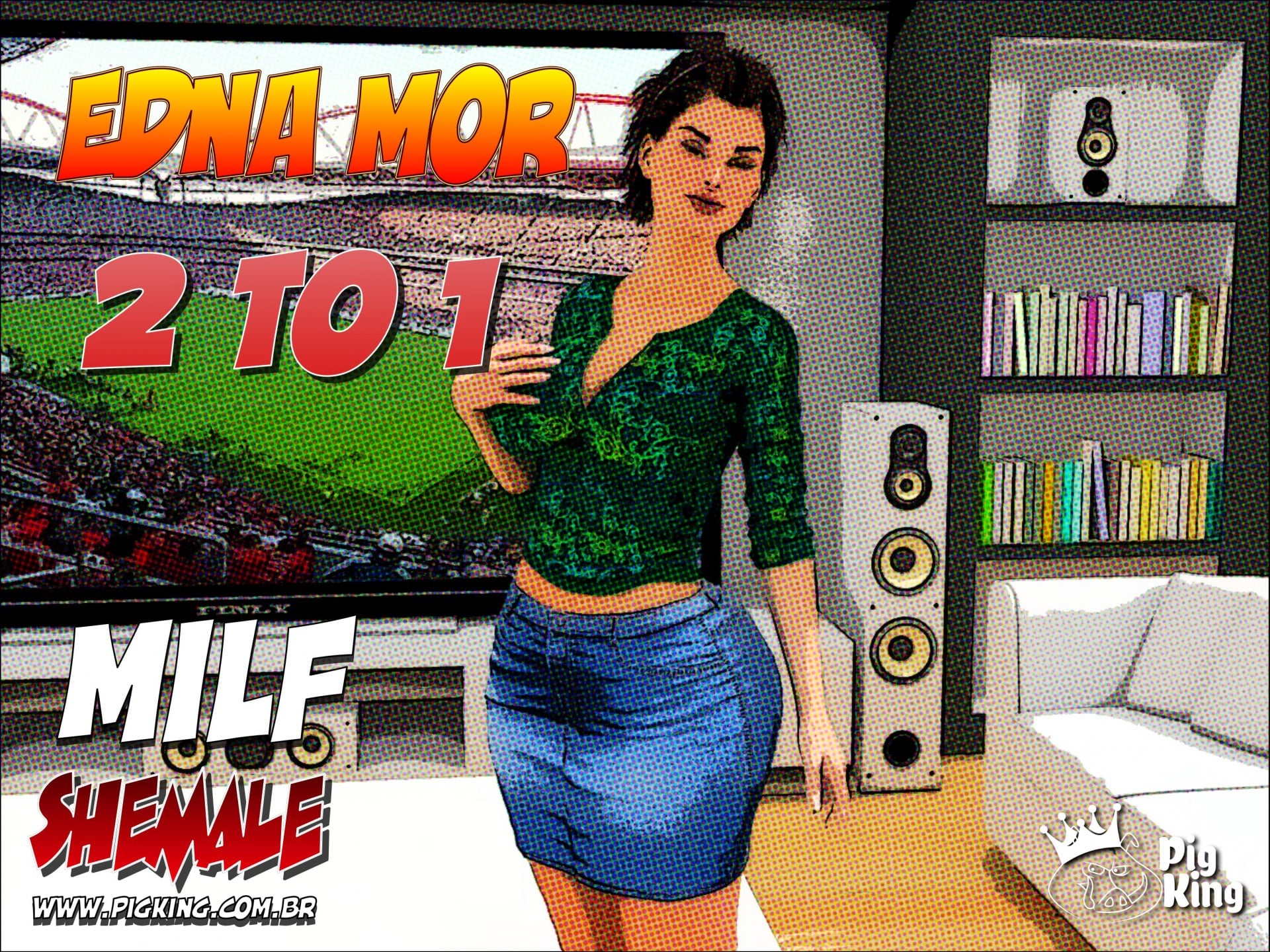 Edna Mor 2 to 1 – PigKing Milf