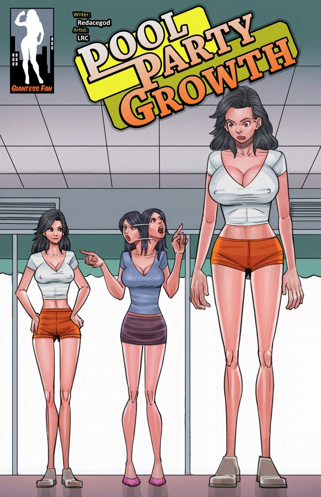 Pool Party Growth Issue 1 – Giantess Fan