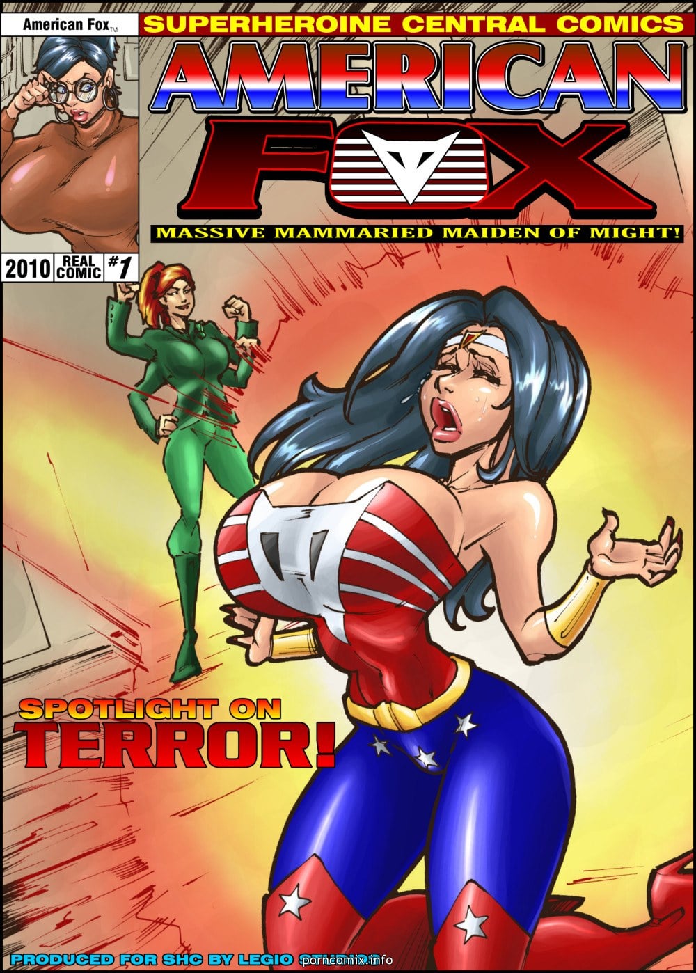 American Fox- Spotlight on Terror- Superheroine