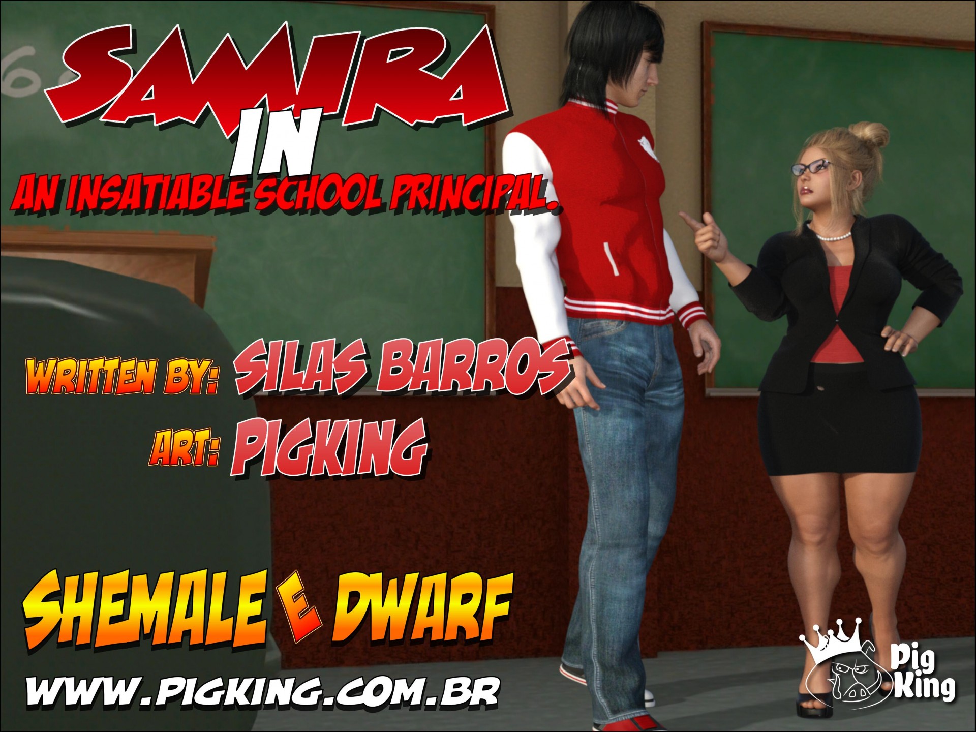 Samira in- Pig King – An Insatiable School Principal