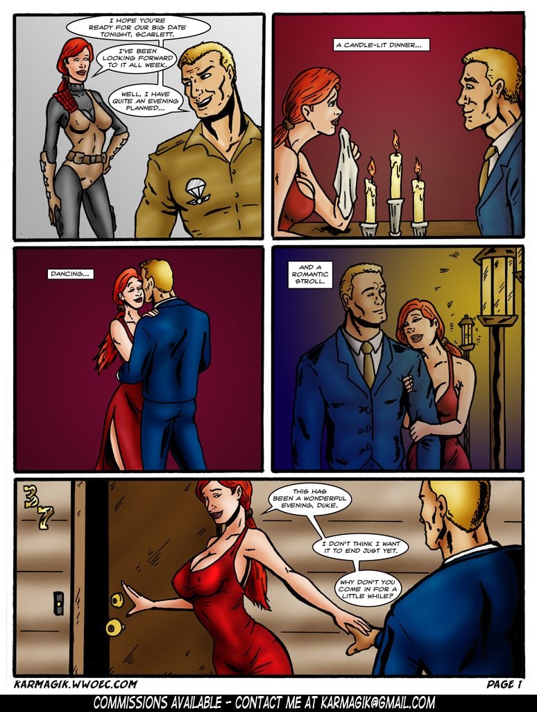 Subjugating scarlett – G.I Joe by Karmagik