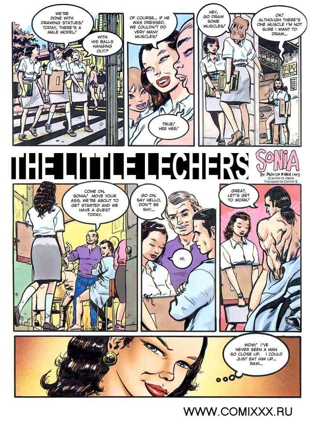 The Little Lechers – Sonja by Monica & Beatriz