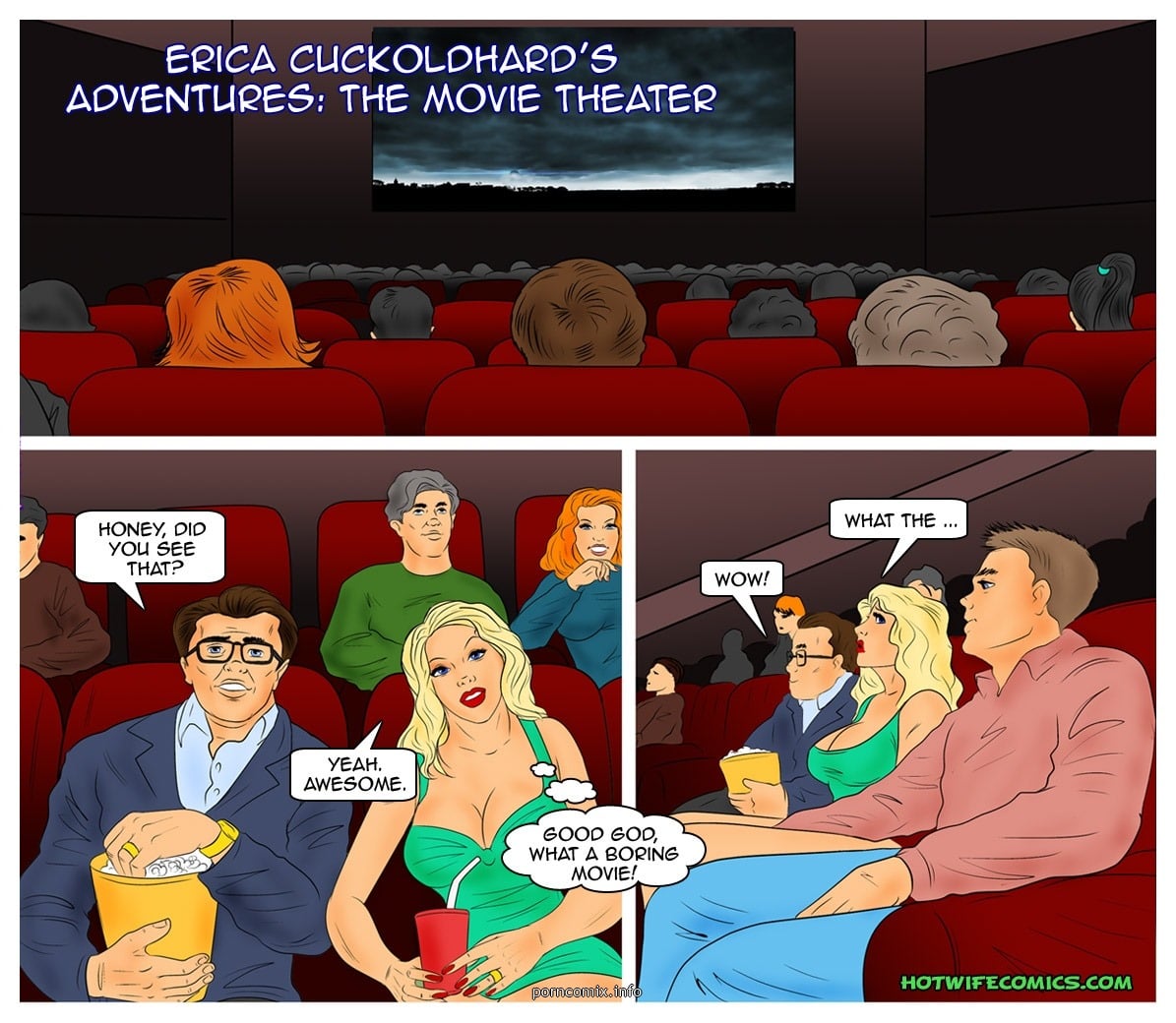 Hot Wife- The Movie Theater
