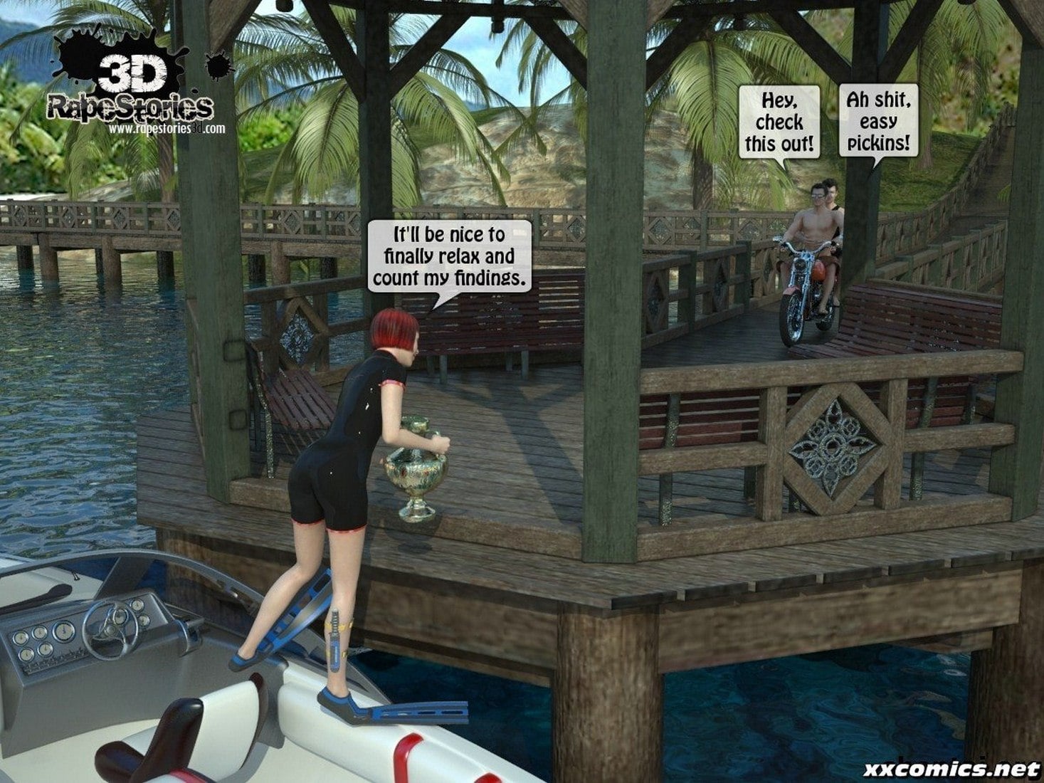 3D -Forced at the boat