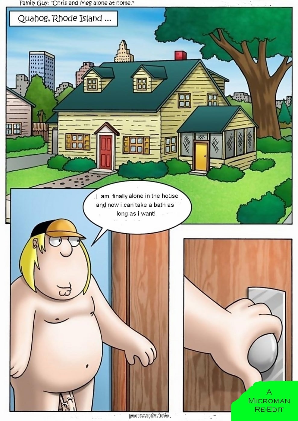 Family Guy- Chris and Meg Alone at Home