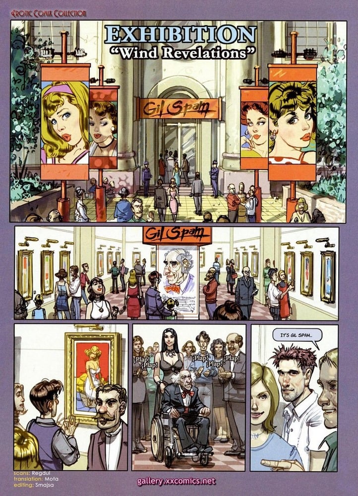 Erotic Comics Collections-Exhibition