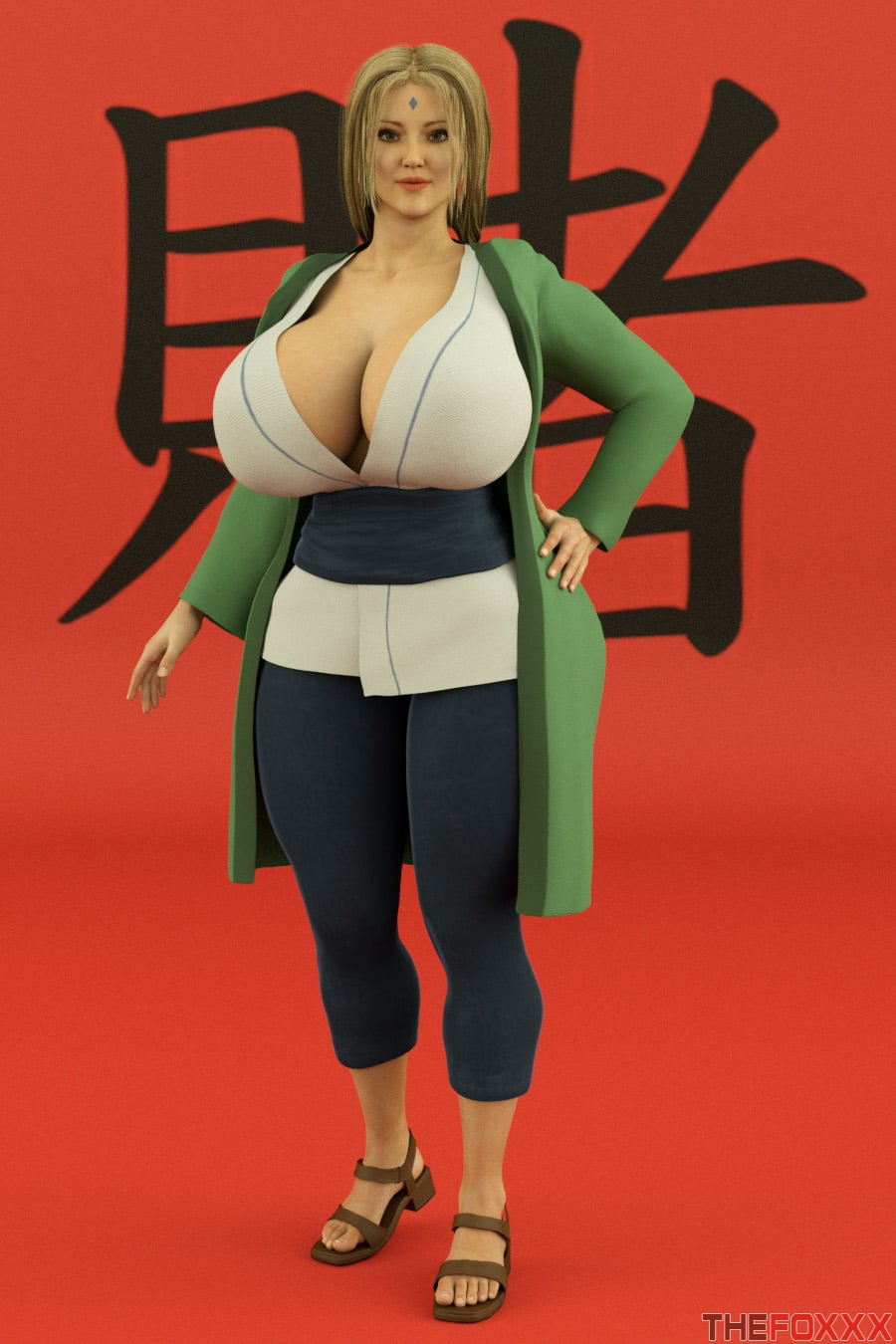 Foxxx- Tsunade vs Naruto