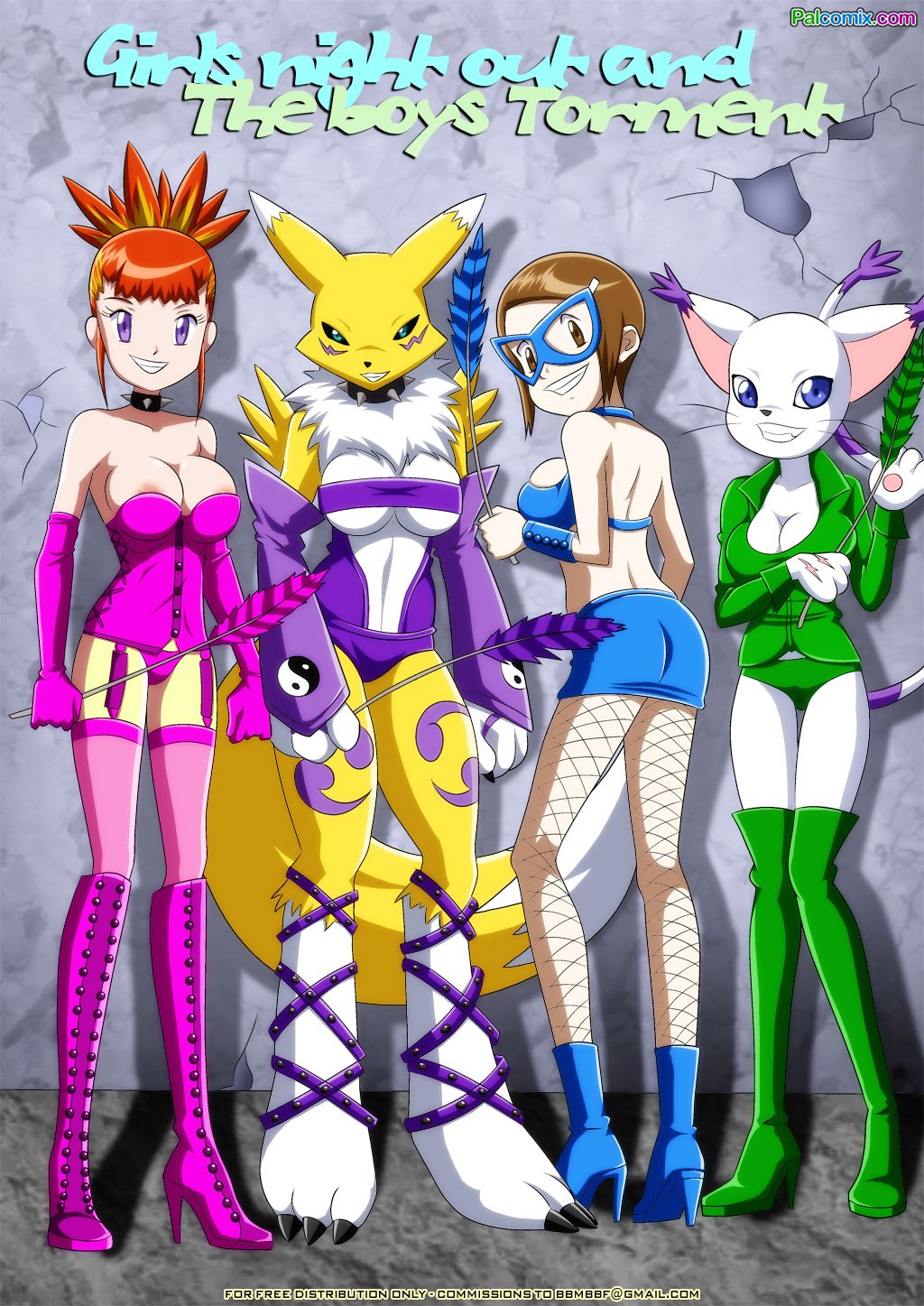 Girls Night Out-The Boys Torment Pal Comix
