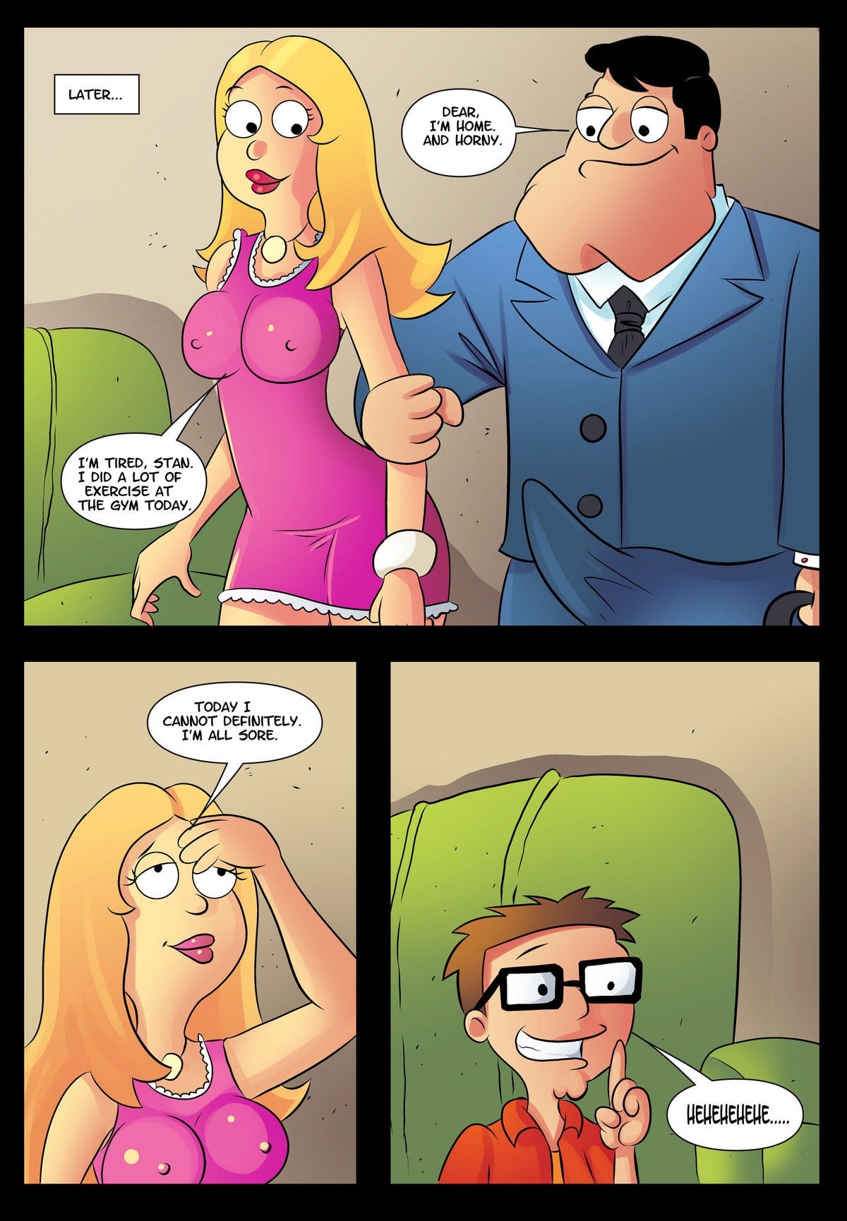 American Dad- Son Help