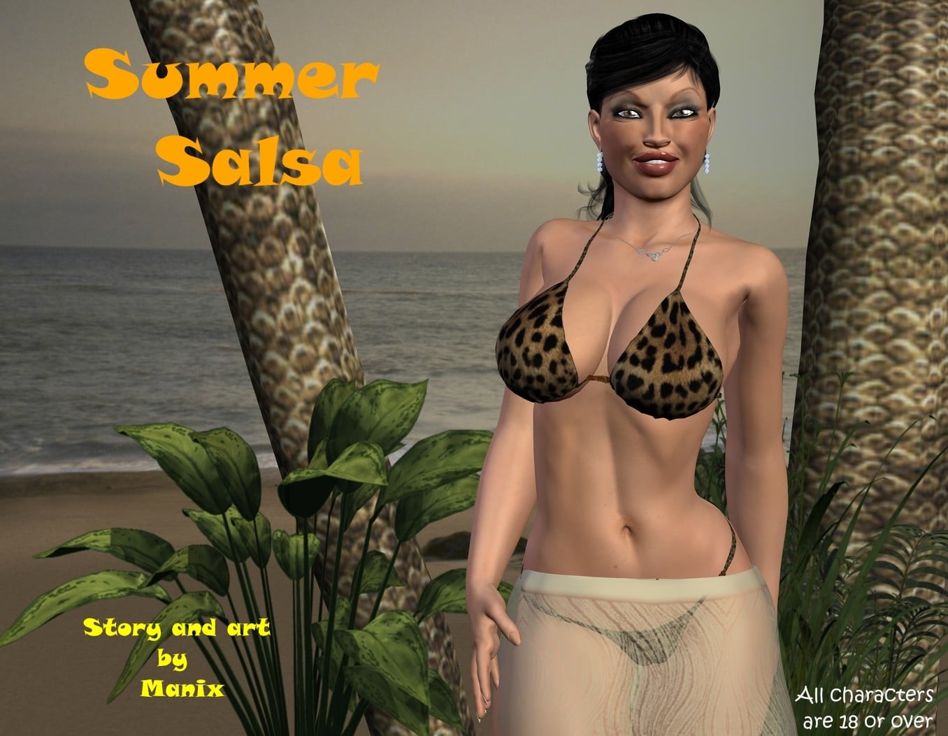 Mom-Son,Summer Salsa Incest Manix