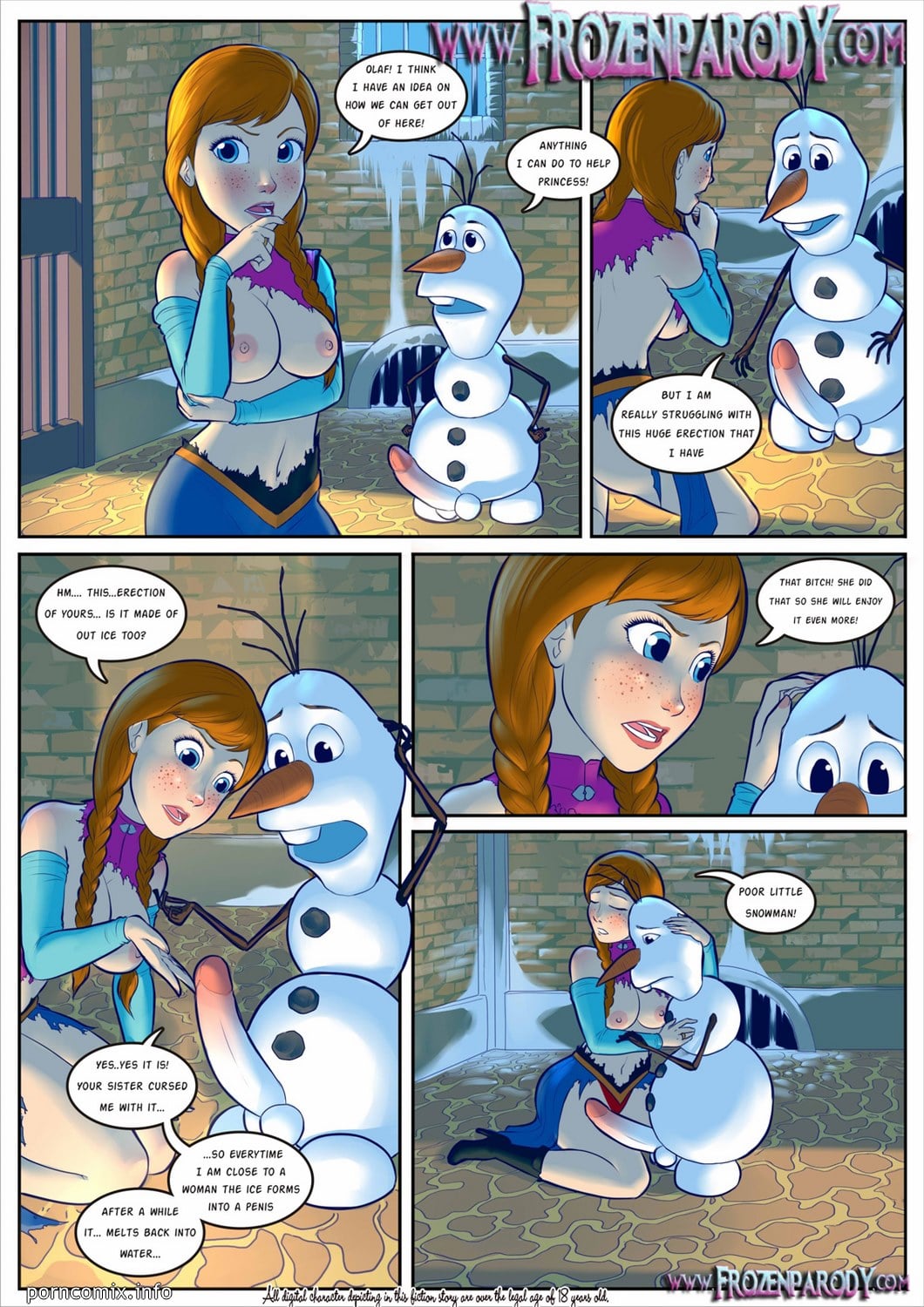 Frozen Parody 3- Iceman