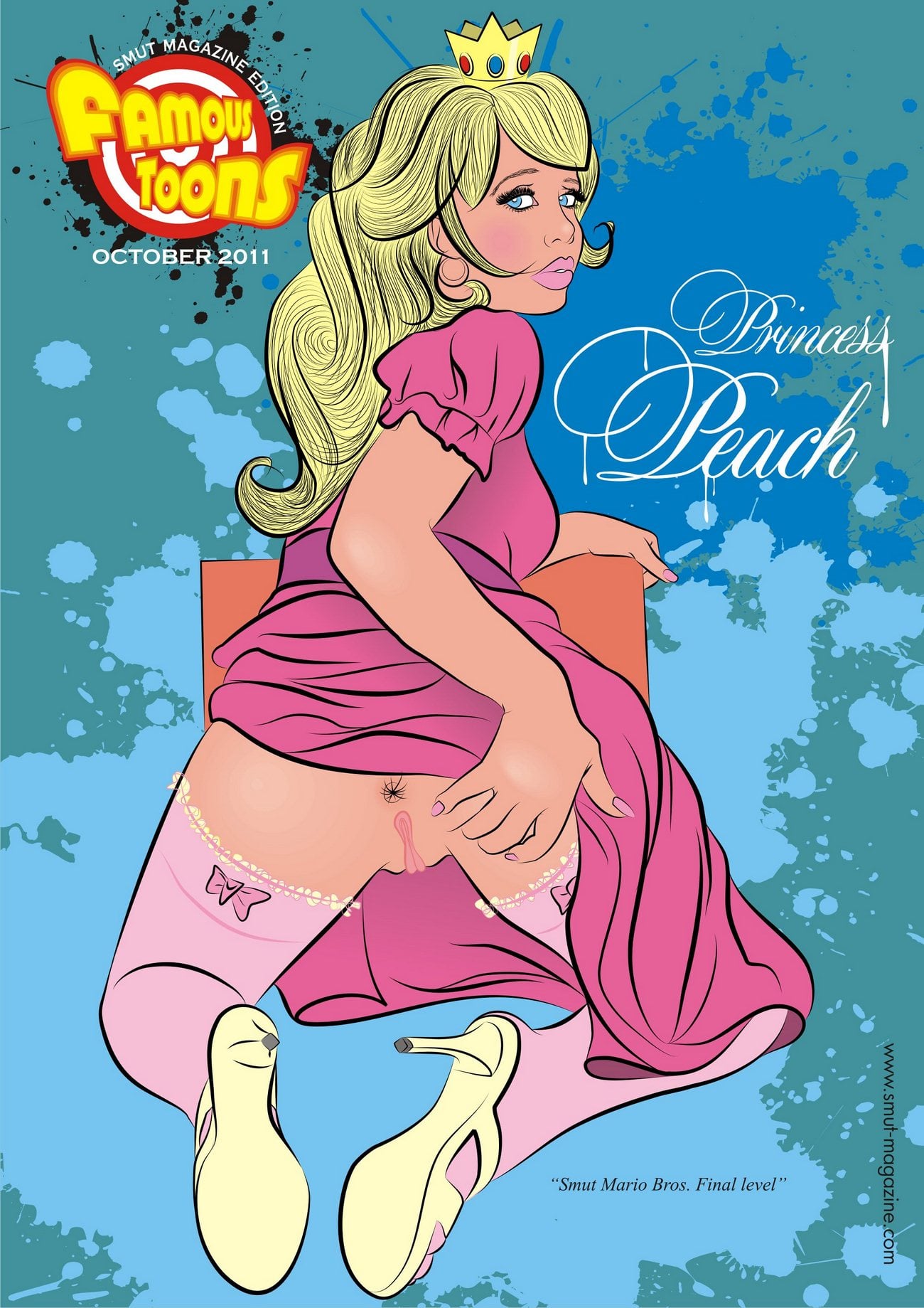 Smut Magazine Oct- Famous Toons