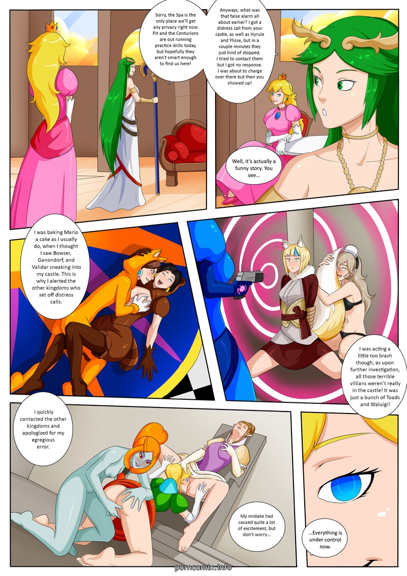 Peach- Palutenas Princessification