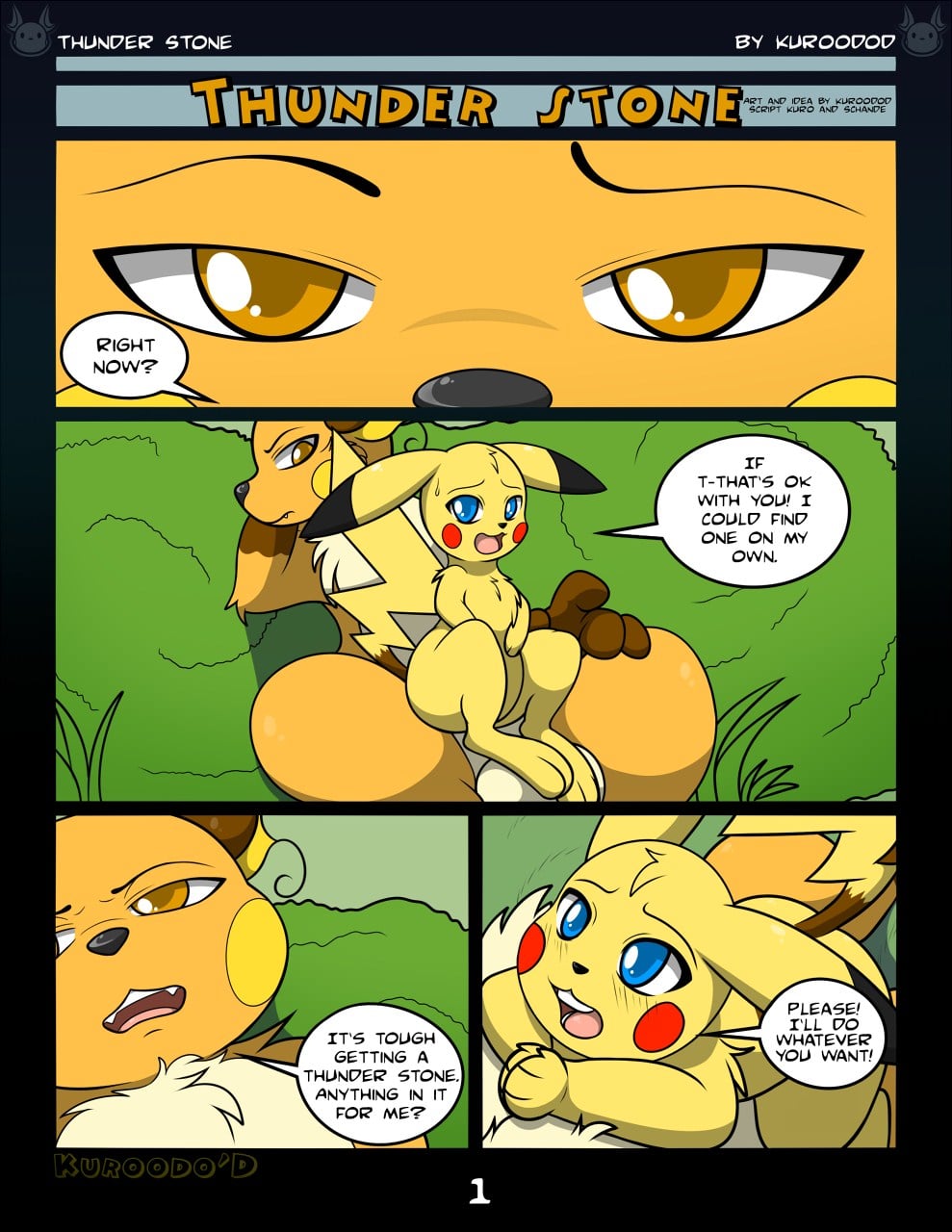[Kuroodod] Thunder Stone (Pokemon)