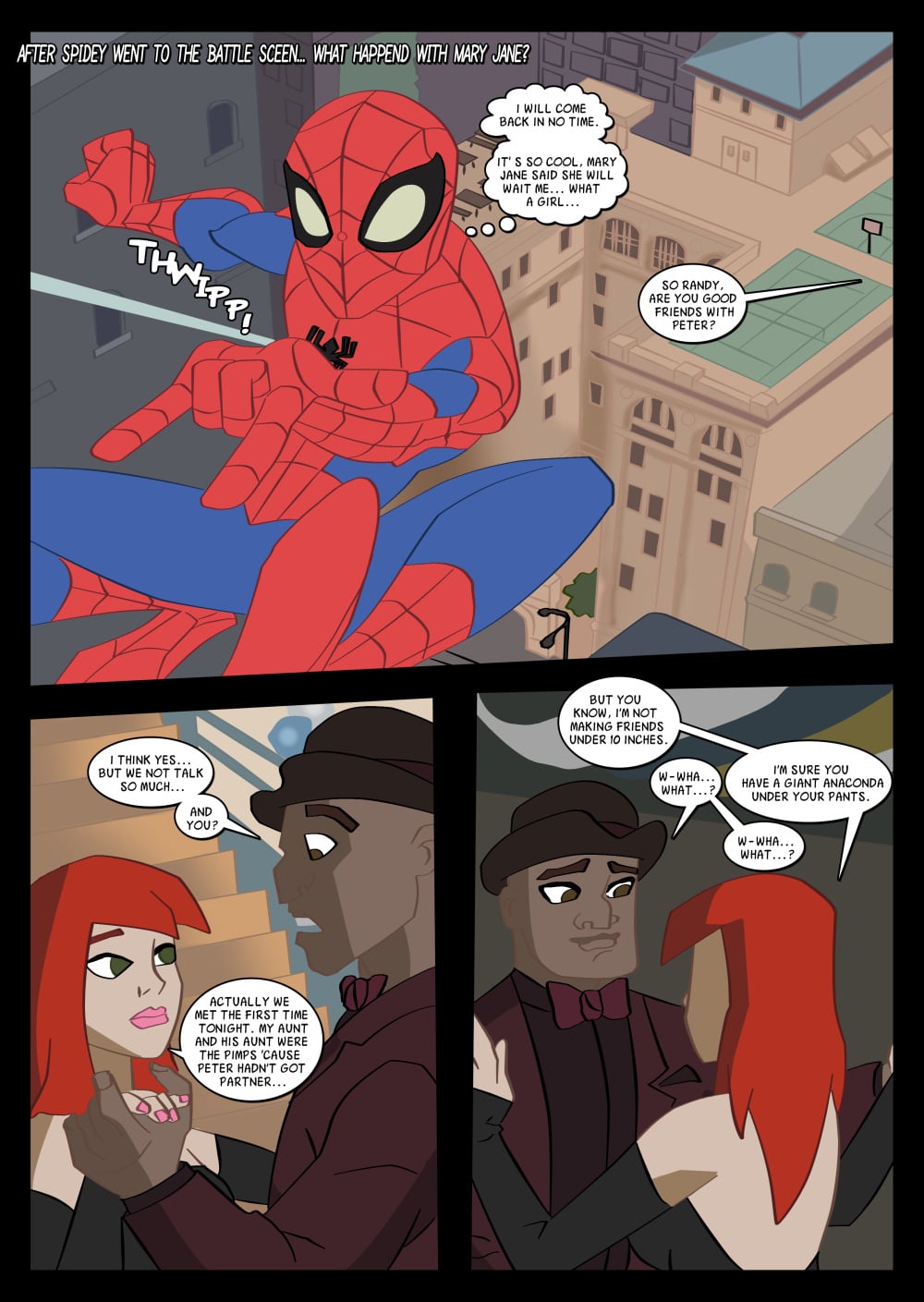 Spectacular Spider-Man Sex Parody
