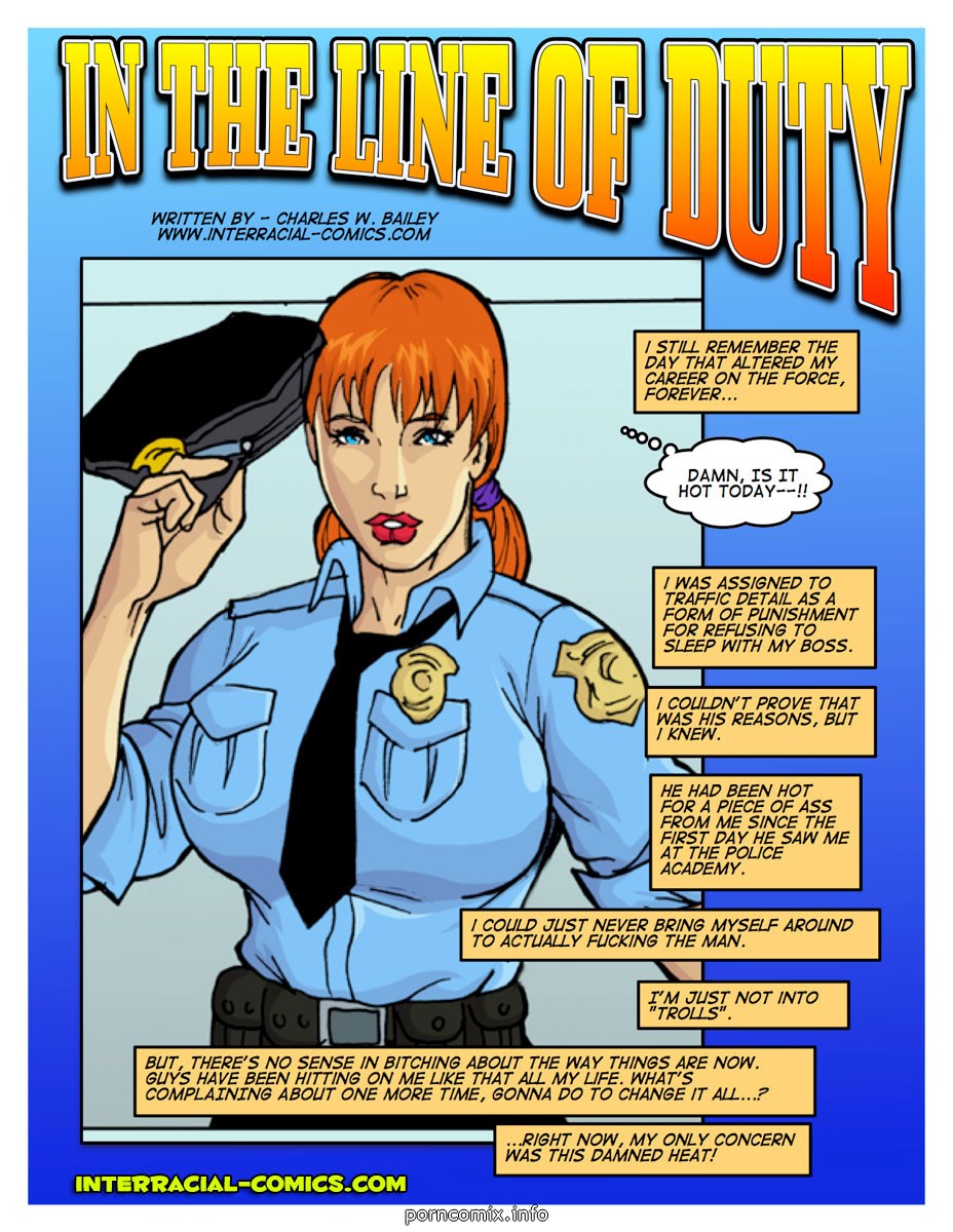 In the line of duty- Interracial