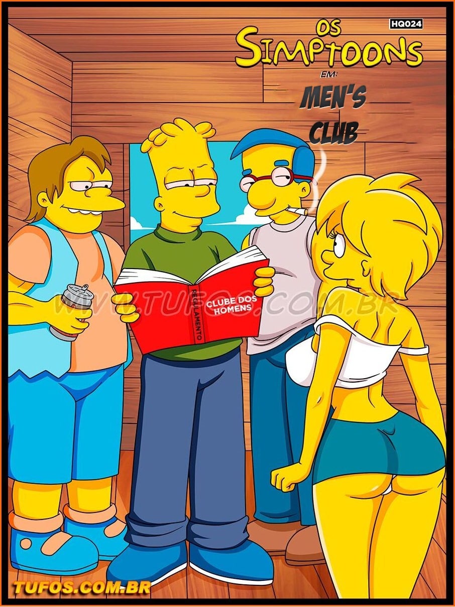The Simptoons 24 – Men’s Club (Simpsons)