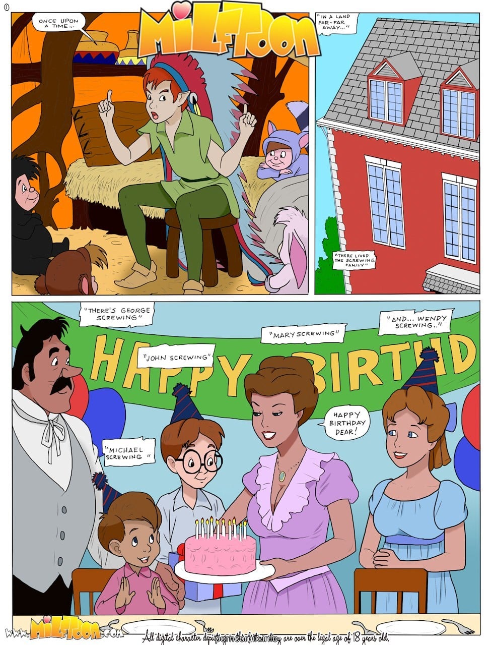 Milftoon- Mary and Wendy go Pro