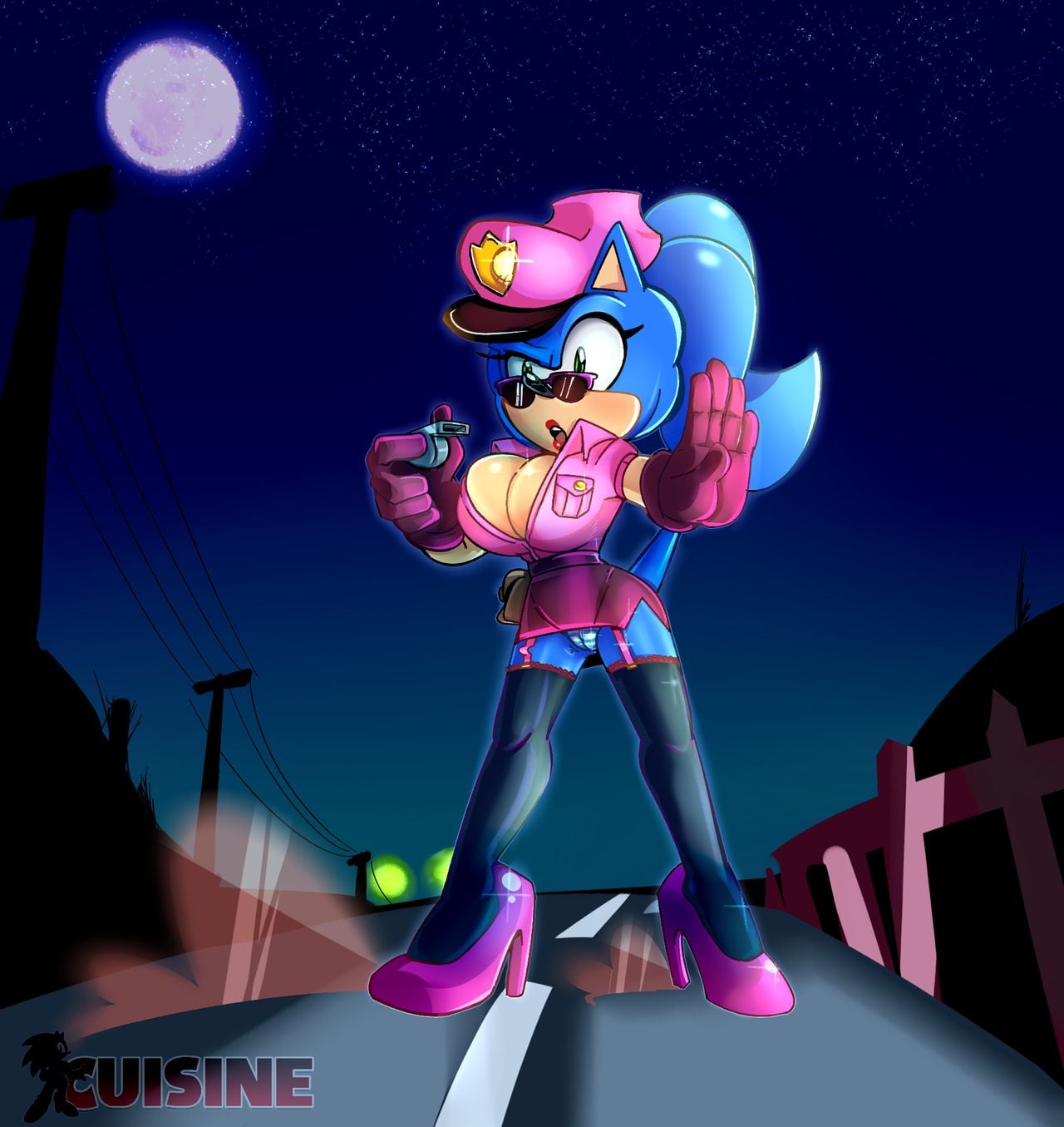 Adventures of Whore Cop- Cuisine [Sonic Hedgehog]