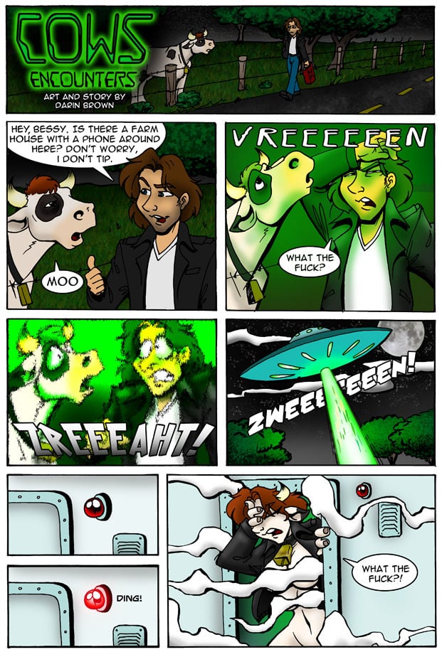 [Naga’s Den (Darin Brown)] Cows Encounter