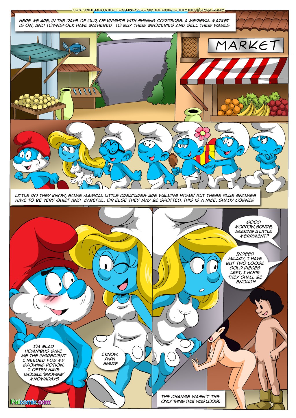 Blue Light District-The Smurfs