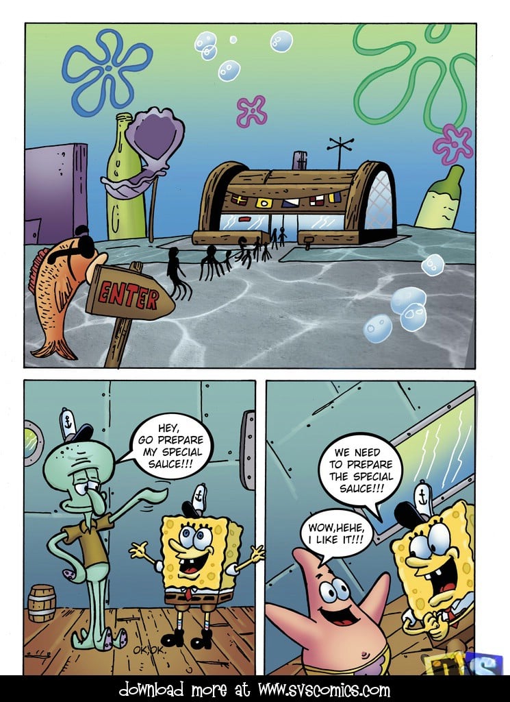 Spongebob and a Sexy Squirrel