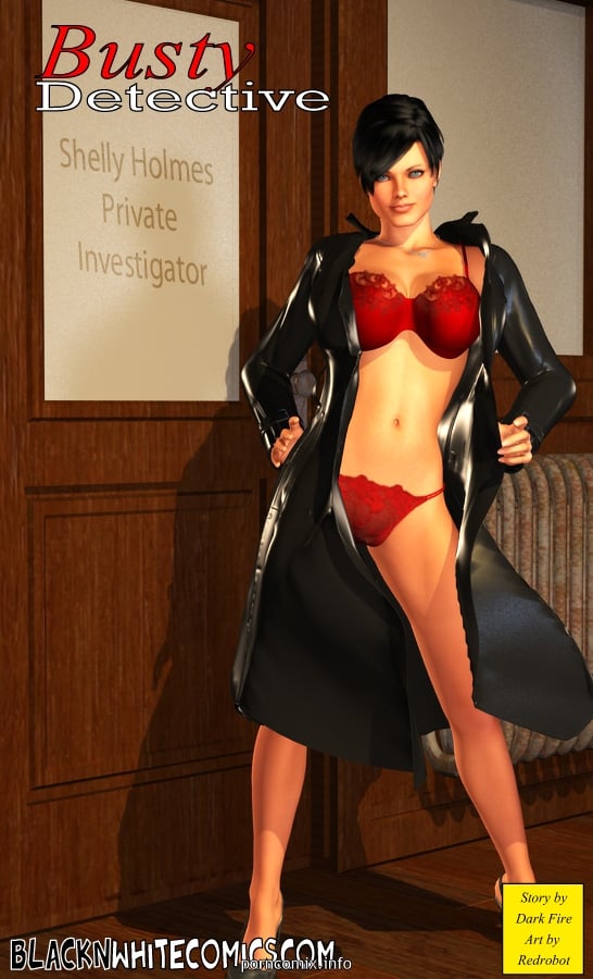 3D Busty Detective- BNW