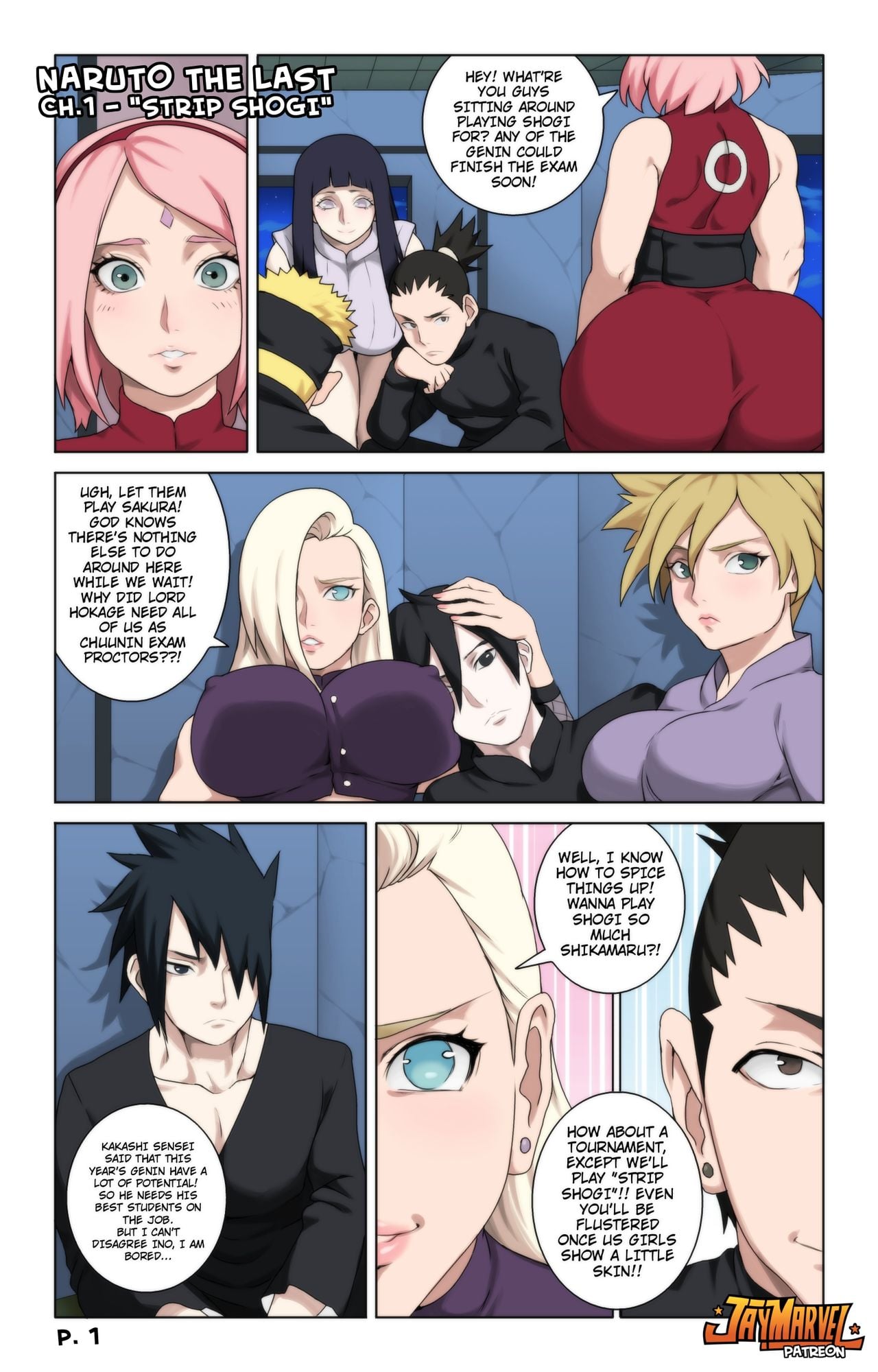 Naruto The Last Ch.1 – Strip Shogi [Jay-Marvel]