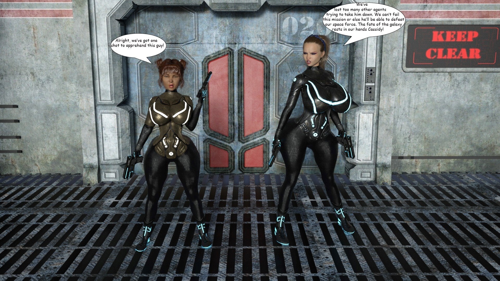 Mammarum Space Force vs Lord Phallus- Darkstardirewolf