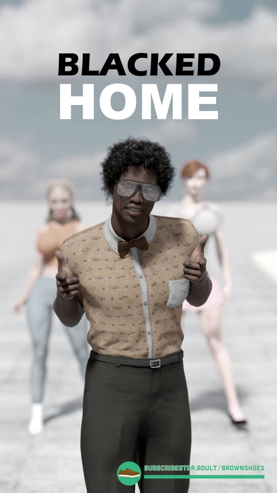 Brown Shoes- Blacked Home