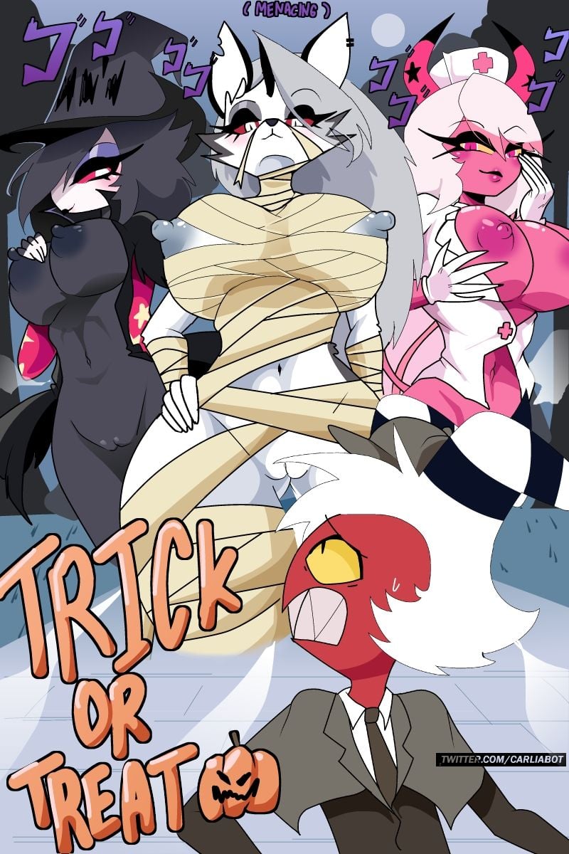 Moxxie’s Trick or Treat- Carliabot [Helluva Boss]