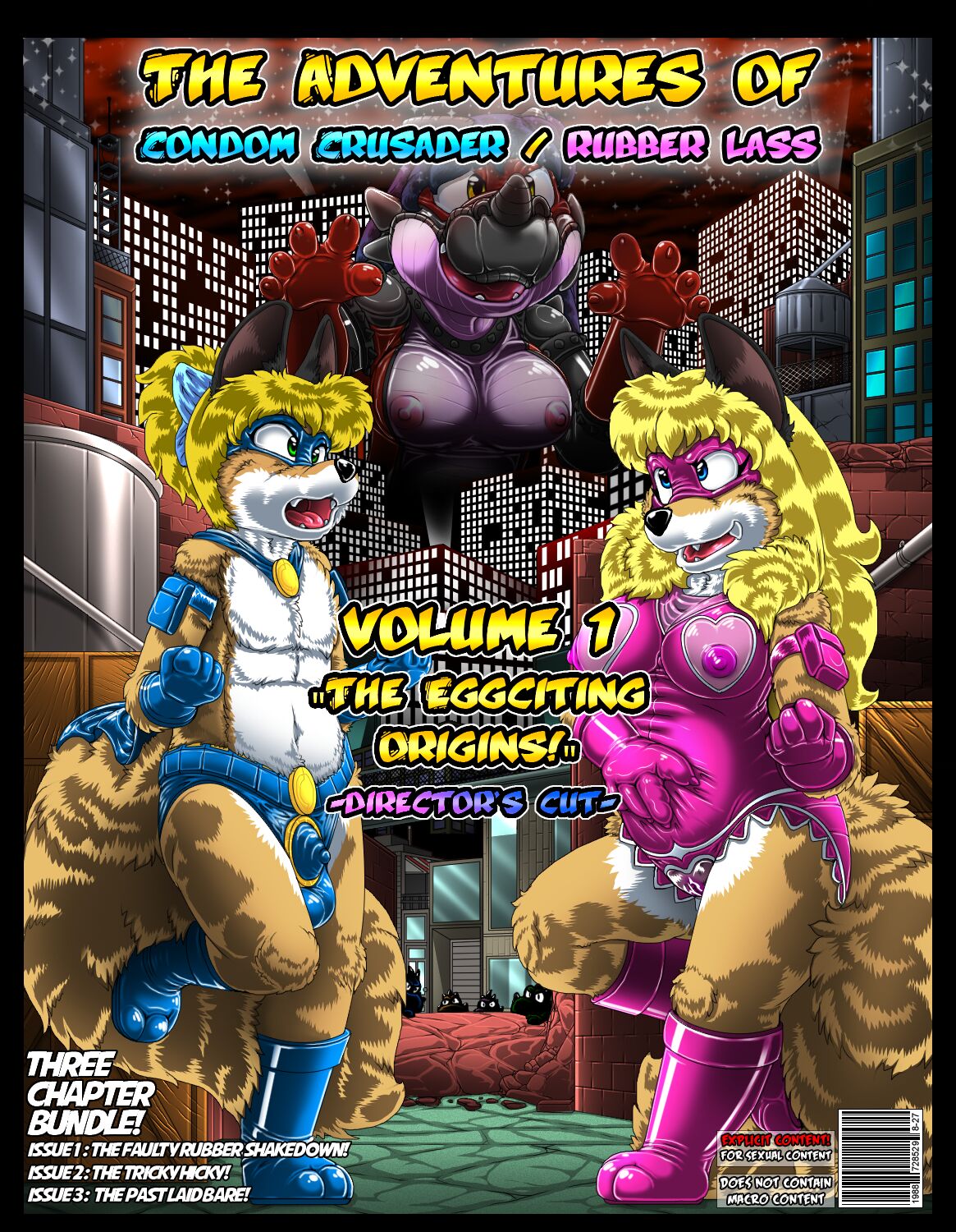 [Kitsune Youkai] – The Adventures of Condom Crusader Volume 1
