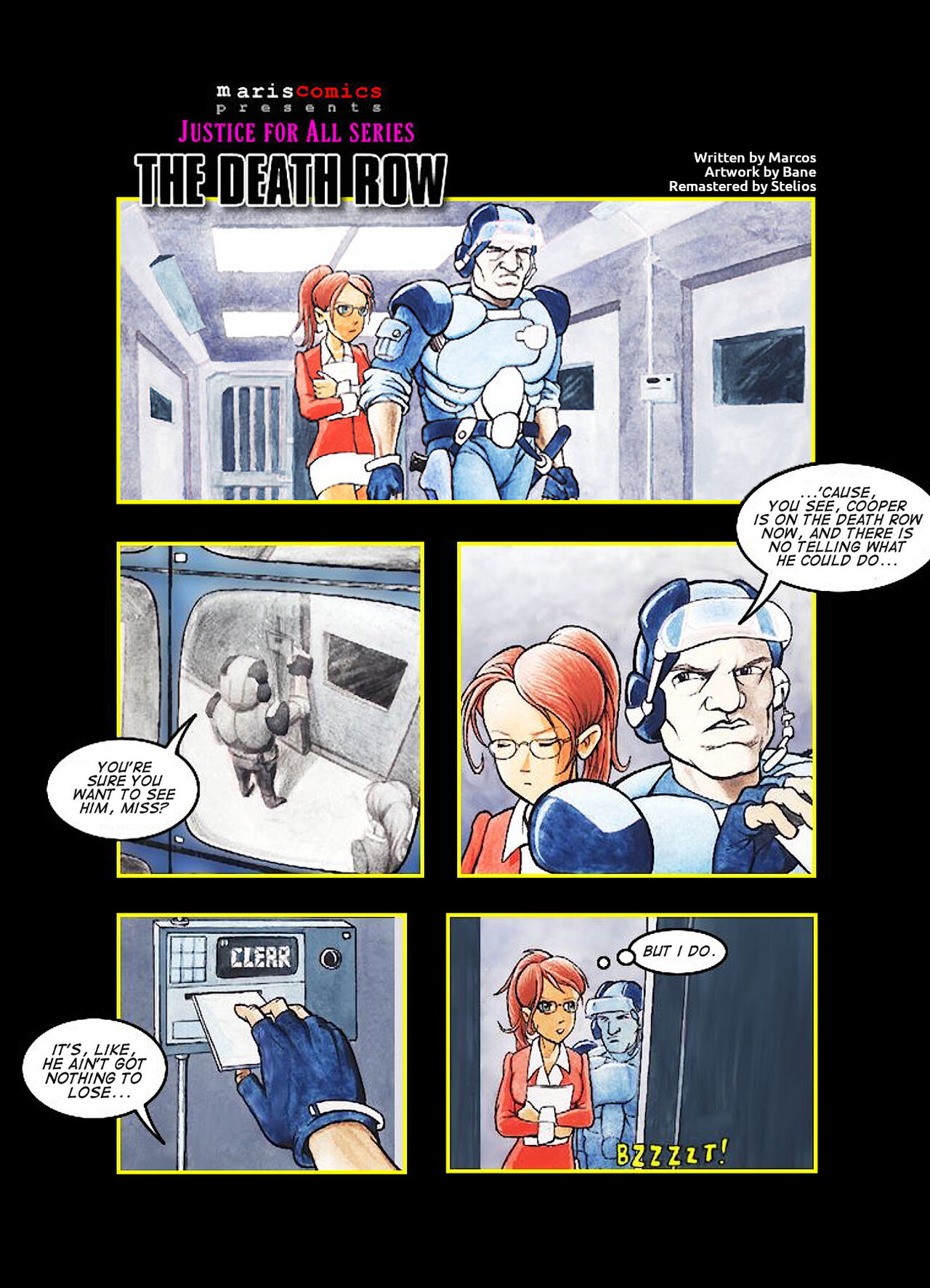Justice For All 3 – Death Row- Bane [MarisComics]