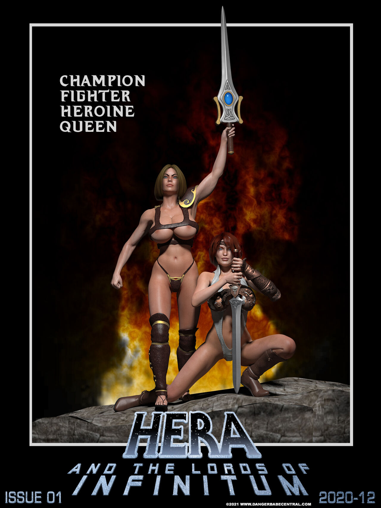 Hera and the Lords of Infinitum 1- Briaeros [Dangerbabecentral]
