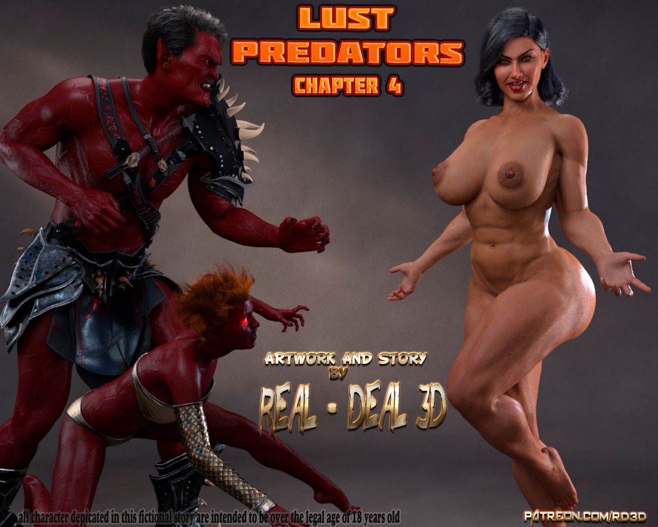 [Real-Deal-3D ] – Lust Predators Ch. 4