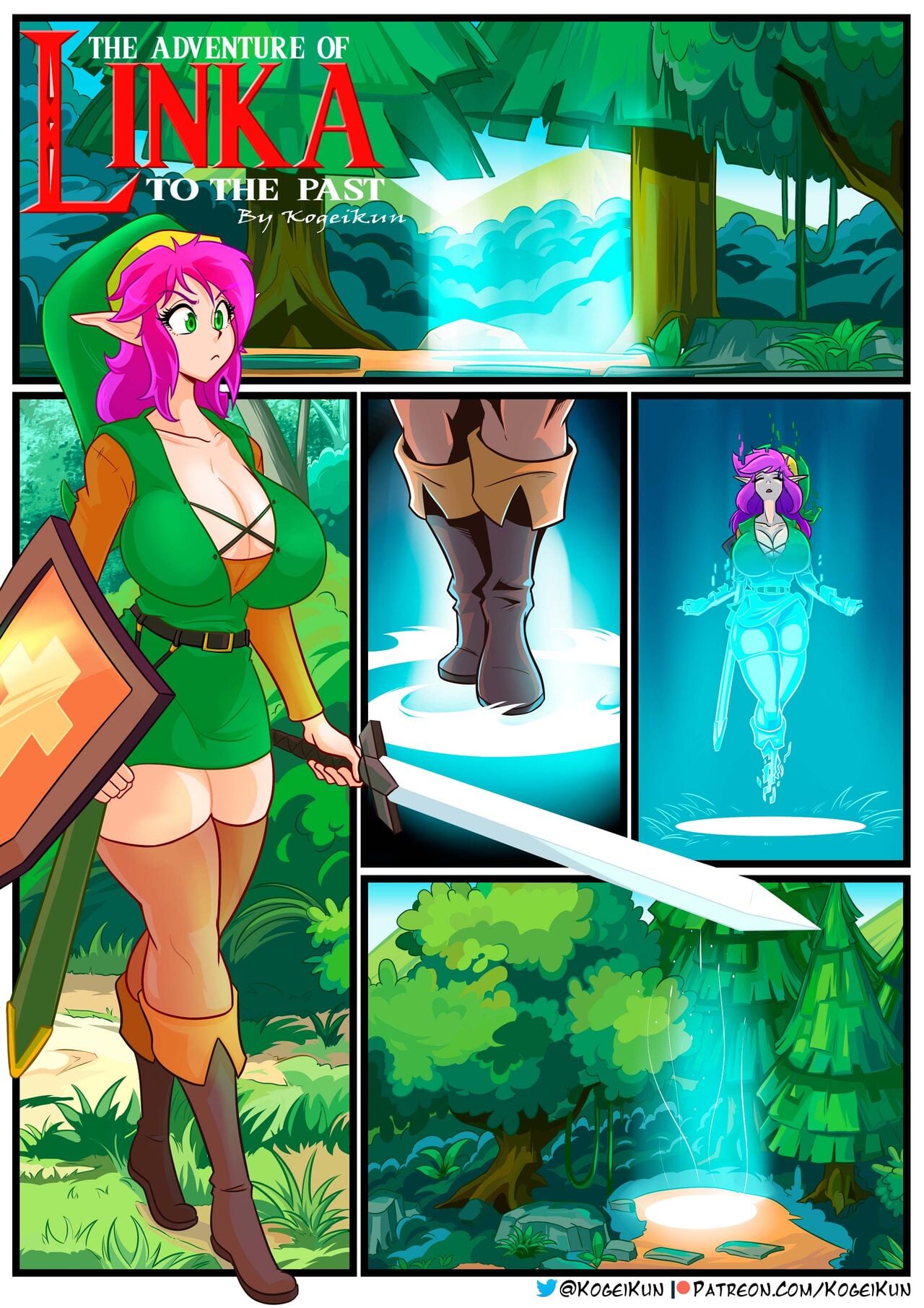 [Kogeikun] – The Adventure of Linka to the Past