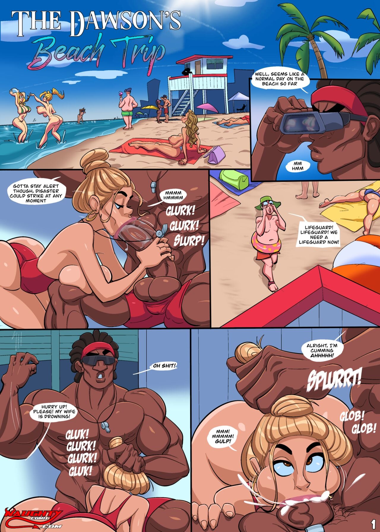 [NaughtyComix] – The Dawson’s Beach Trip