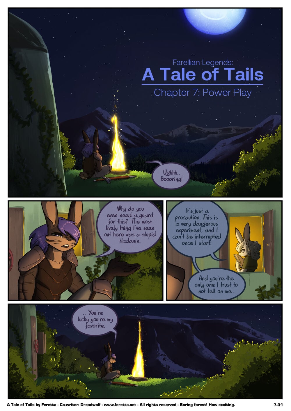 [Feretta] – A Tale of Tails Ch. 7- Power Play