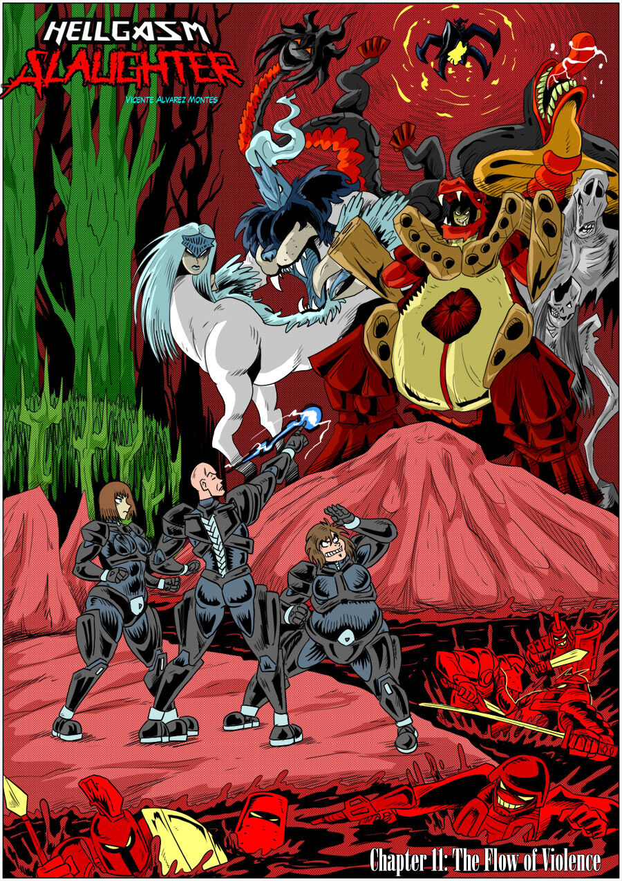 Hellgasm Slaughter- blue striker