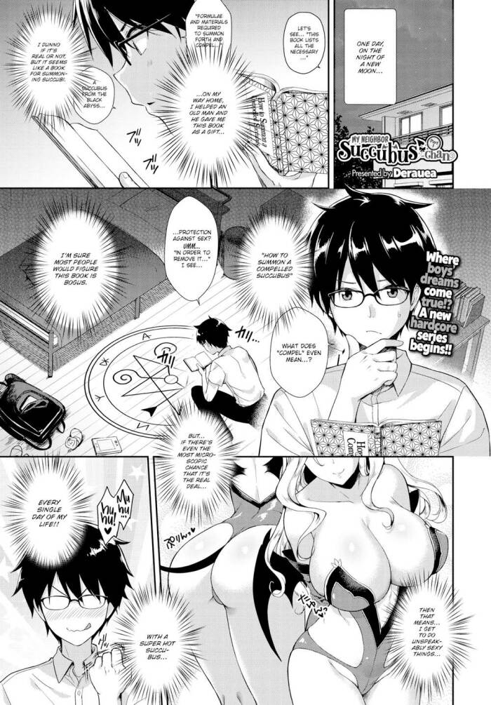 [Derauea] My Neighbor Succubus-chan Part 1