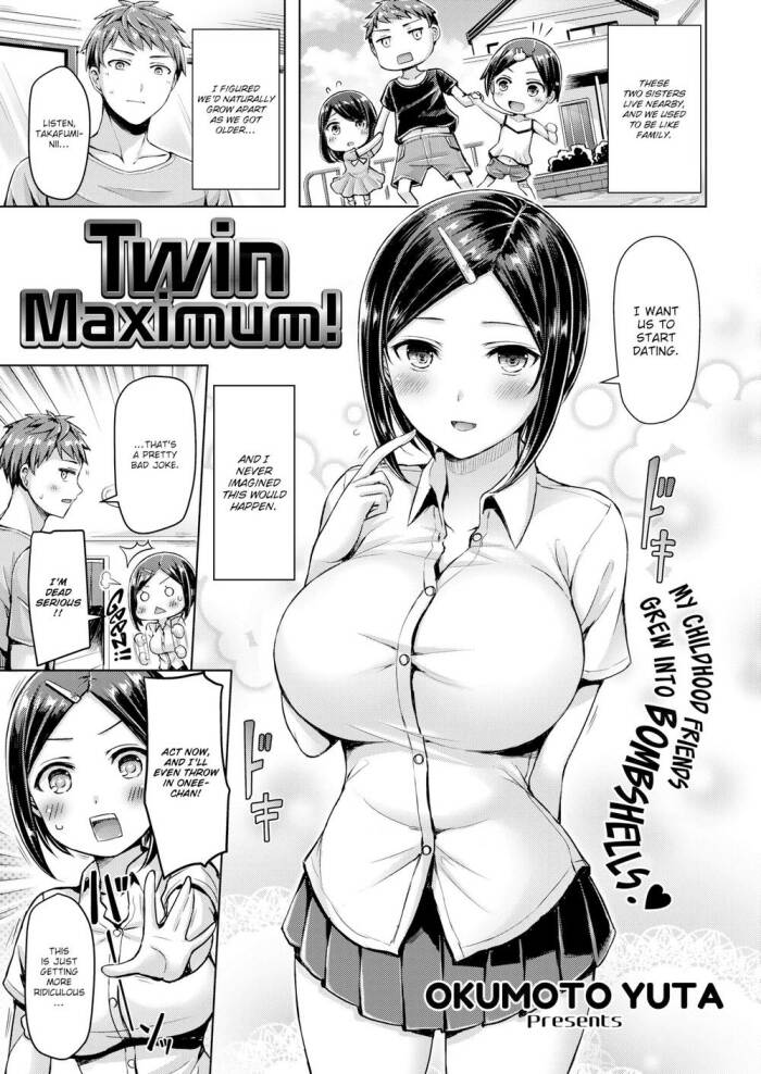 [Okumoto Yuta] Twin Maximum!