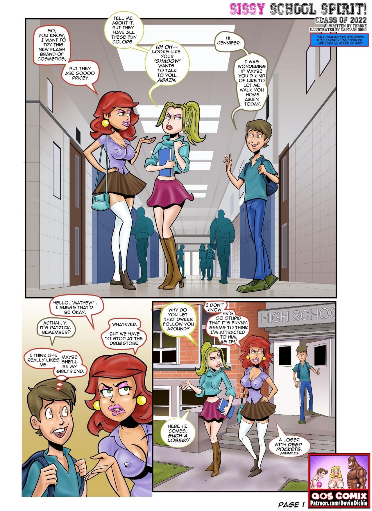 [Devin Dickie] – Sissy School Spirit