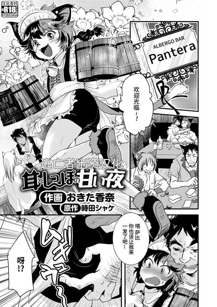 [おきた香奈] 耳としっぽの甘い夜 (オトコのコHEAVEN Vol.64) [Chinese] [逃亡者×真不可视汉化组] [Digital]